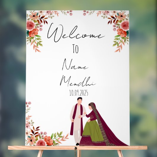 フローラアクリル酸メンディ徴候 アクリルサイン (ニュートラル)