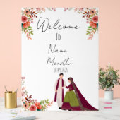 フローラアクリル酸メンディ徴候 アクリルサイン (ウェディング)