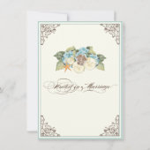 フローラアジアナフラワーシーシェルスワーズビーチ 招待状 (裏面)