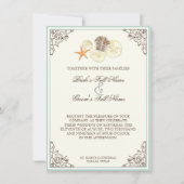 フローラアジアナフラワーシーシェルスワーズビーチ 招待状 (正面)