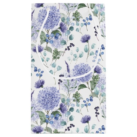 フローラアジサイ抱き枕 スモールペーパーバッグ (裏面)