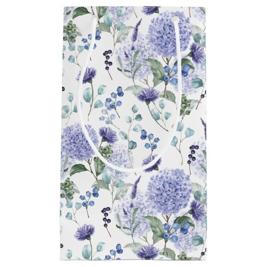 フローラアジサイ抱き枕 スモールペーパーバッグ (正面)