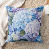 フローラアジサイ装飾用クッション クッション (ブランケット)