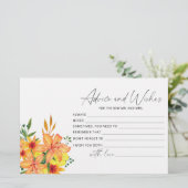 フローラアドバイスとウィッシュブライダルシャワー 便箋 (スタンド正面)