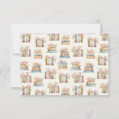 フローラアドバイスのエンクロージャカード 招待状 (裏面)