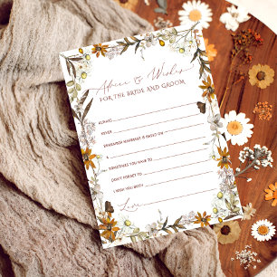 フローラアドバイス ブライダルシャワーカード アドバイスカード