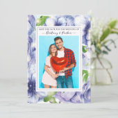 フローラアネモネ結婚パープルの写真 セーブザデート (スタンド正面)