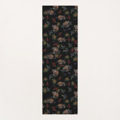 フローラアライグマかわいい眠るアライグマのパターン ヨガマット (正面)