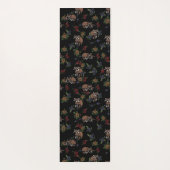 フローラアライグマかわいい眠るアライグマのパターン ヨガマット (裏面)