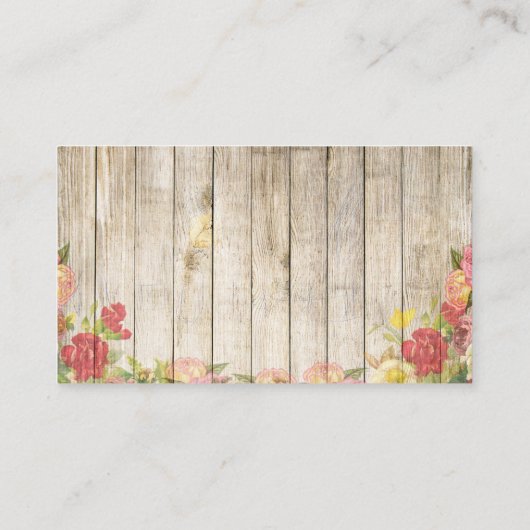 フローラアルパインデイリーヤートバーンスター 名刺 (裏面)