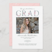 フローラアルファベットフォトグラッド発表 案内状 (正面/裏面)