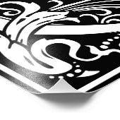 フローラアルファベットモノグラムレターCフォトプリント フォトプリント            (角)