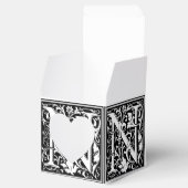 フローラアルファベットモノグラム文字Nタイルモリス フェイバーボックス (オープン)