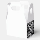 フローラアルファベットモノグラム文字Nタイルモリス フェイバーボックス (オープン)