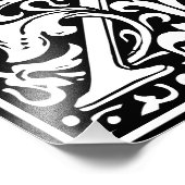 フローラアルファベットモノグラム文字Xフォトプリント フォトプリント            (角)