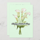 フローラアレンジメントのお母さん シーズンカード (正面/裏面)