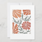 フローラアンチトランプ政治的抗議に抵抗する シーズンカード (正面)