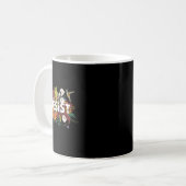 フローラアンチトランプ政治的抗議 コーヒーマグカップ (正面左)
