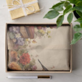 フローラアンティークブックの切り離し 薄葉紙 (ギフト)