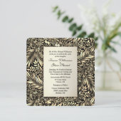 フローラアンドファーンズゴールデン結婚式招待状 招待状 (スタンド正面)