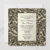 フローラアンドファーンズゴールデン結婚式招待状 招待状 (正面)