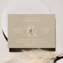 フローラアンパエレガントン素朴・クラフト結婚ズ