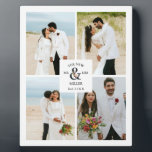 フローラアンパサンド4フォトコラージュ新しい結婚写真 フォトプラーク<br><div class="desc">フローラアンパサンド4フォトコラージュ新結婚しい写真プラーク。</div>