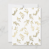 フローラアンパサンド&リースイン金箔フルフォト セーブザデート (裏面)