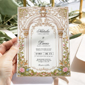 フローラアーエレガントチアールヌーボー結婚式招待状 招待状