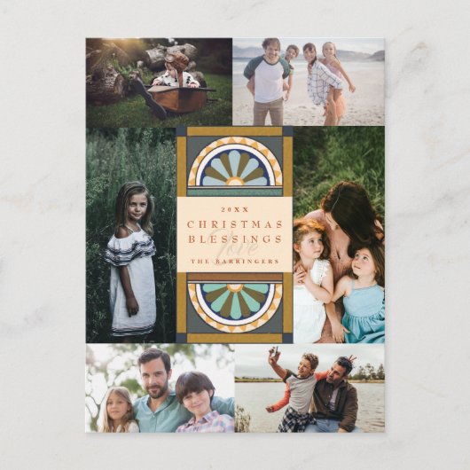 フローラアーチのクリスマス数々の写真 シーズンポストカード (正面)