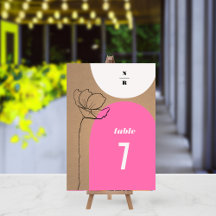 フローラアーチピンクモノグラム結婚ズ