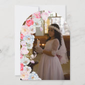 フローラアーチファースト通信サンキューカード 招待状 (正面)