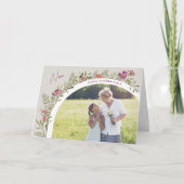 フローラアーチフォトハッピー母の日ナナ カード (正面)