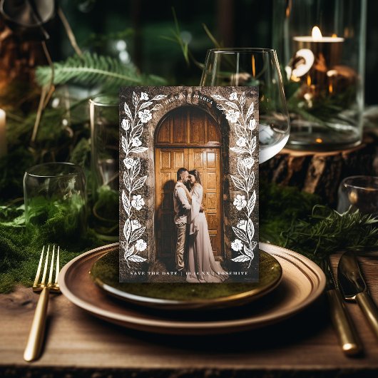 フローラアーチ写真 セーブザデート