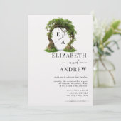 フローラアーチ |ツリー結婚ズ 招待状 (スタンド正面)