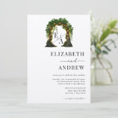 フローラアーチ |ツリー結婚ズ 招待状 (スタンド正面)