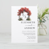 フローラアーチ |ツリー結婚ズ 招待状 (スタンド正面)