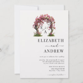 フローラアーチ |ツリー結婚ズ 招待状