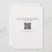 フローラアーチ |ツリー結婚ズ 招待状 (裏面)