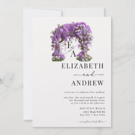 フローラアーチ |ツリー結婚ズ 招待状