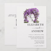 フローラアーチ |ツリー結婚ズ 招待状 (正面/裏面)