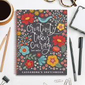 フローラアーティストSketchbookの名前 ノートブック