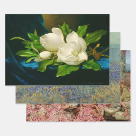 フローラアートの選択（美しい花） ラッピングペーパーシート