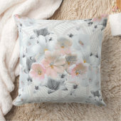 フローラアートプリント クッション (ブランケット)