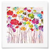 フローラアートプリント フォトプリント            (正面)