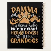 フローラアートポーマ名詞定義マママグランマドッグ プランナー手帳 (裏面)