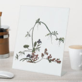 フローラアートワーク日本花 台座サイン (インサイチュ)