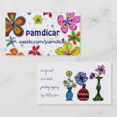 フローラアート名刺 名刺 (正面/裏面)