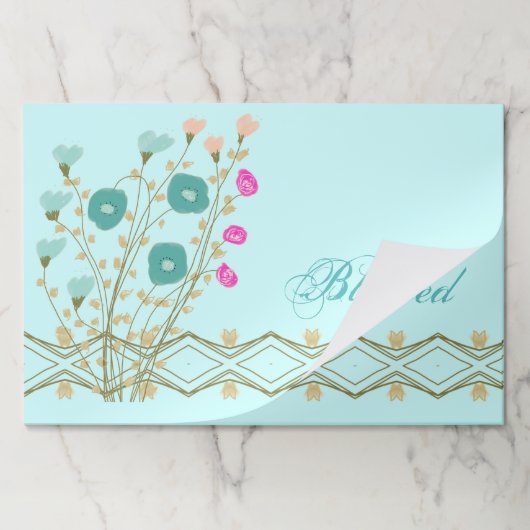 フローラアート設計者 ペーパーパッド (折り畳み)