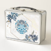 フローラアート、フローラフレーム メタルランチボックス (正面)